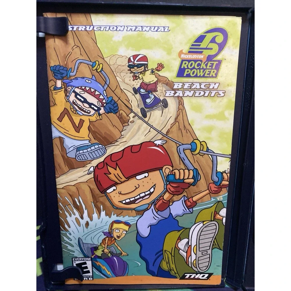 Rocket Power Beach Bandits (Sony Playstation 2 PS2) CLEANED & TESTED Complete